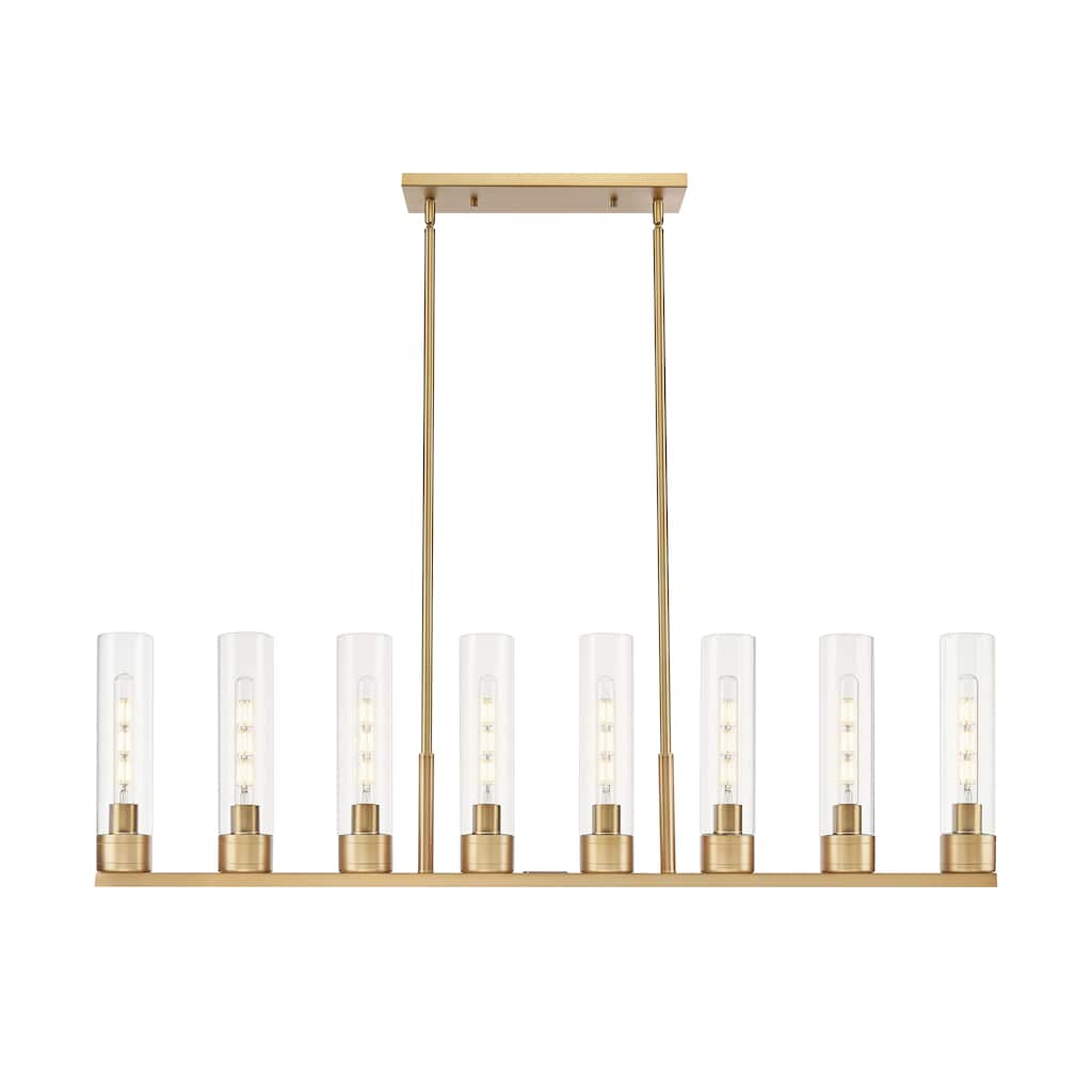Innovations Lighting Downtown Urban - Boreas - 6 Light 48" Stem Hung Island Light with 11" Shades