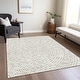 preview thumbnail 40 of 111, Machine Washable Indoor/ Outdoor Modern Dotty Chantille Rug