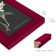 preview thumbnail 2 of 118, Orchid on Slate III -Framed Print w/glass-Cherry Red