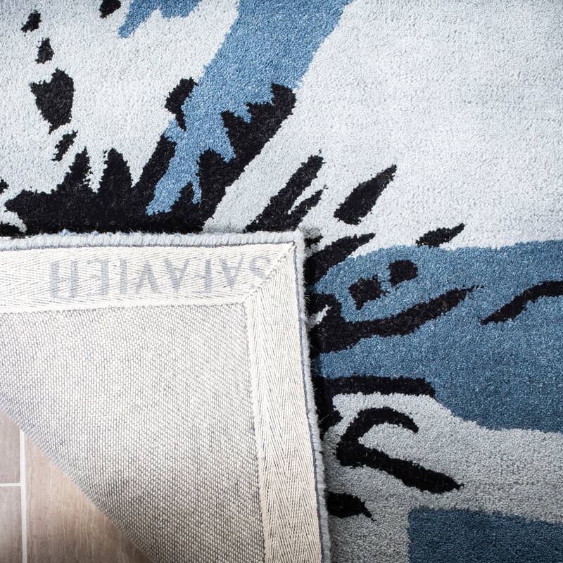 SAFAVIEH Handmade Soho Tyesha Floral N.Z. Wool Rug