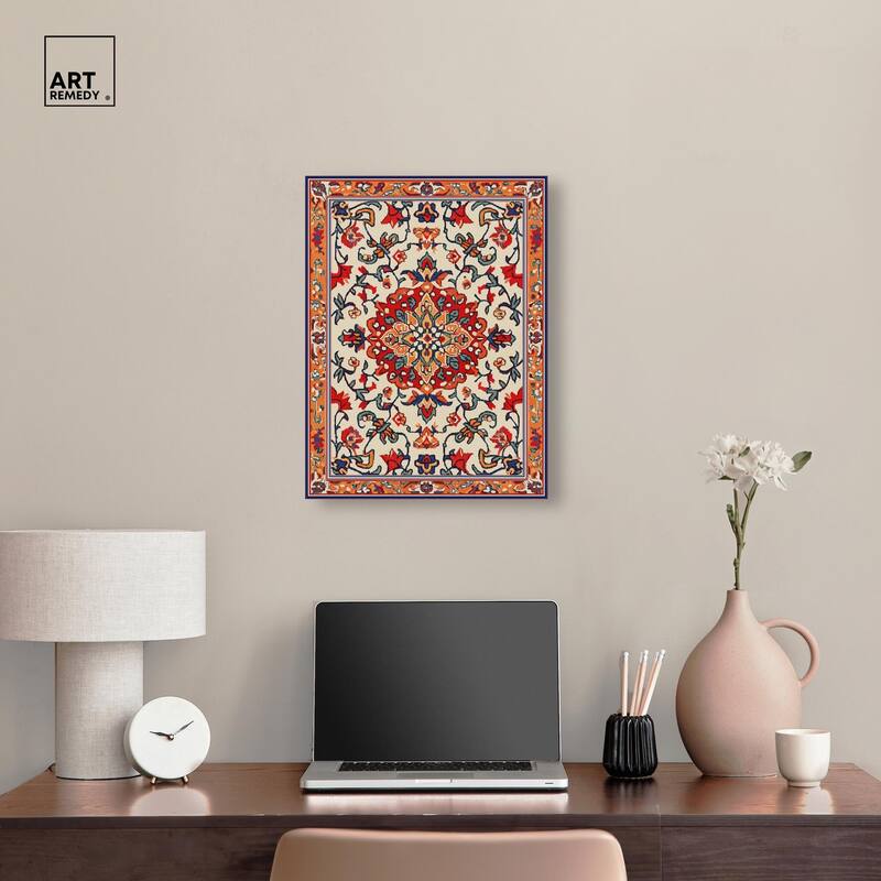 Morrocan Garden II Canvas by Art Remedy, Gallery Wrapped