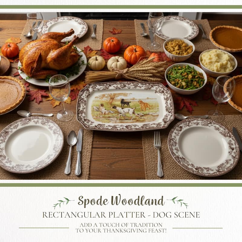 Spode Woodland Rectangular Platter