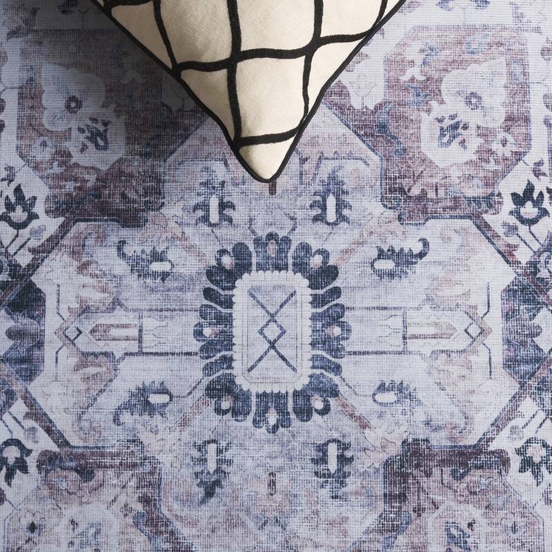 SAFAVIEH Tucson Vineeta Machine Washable & Slip Resistant Rug