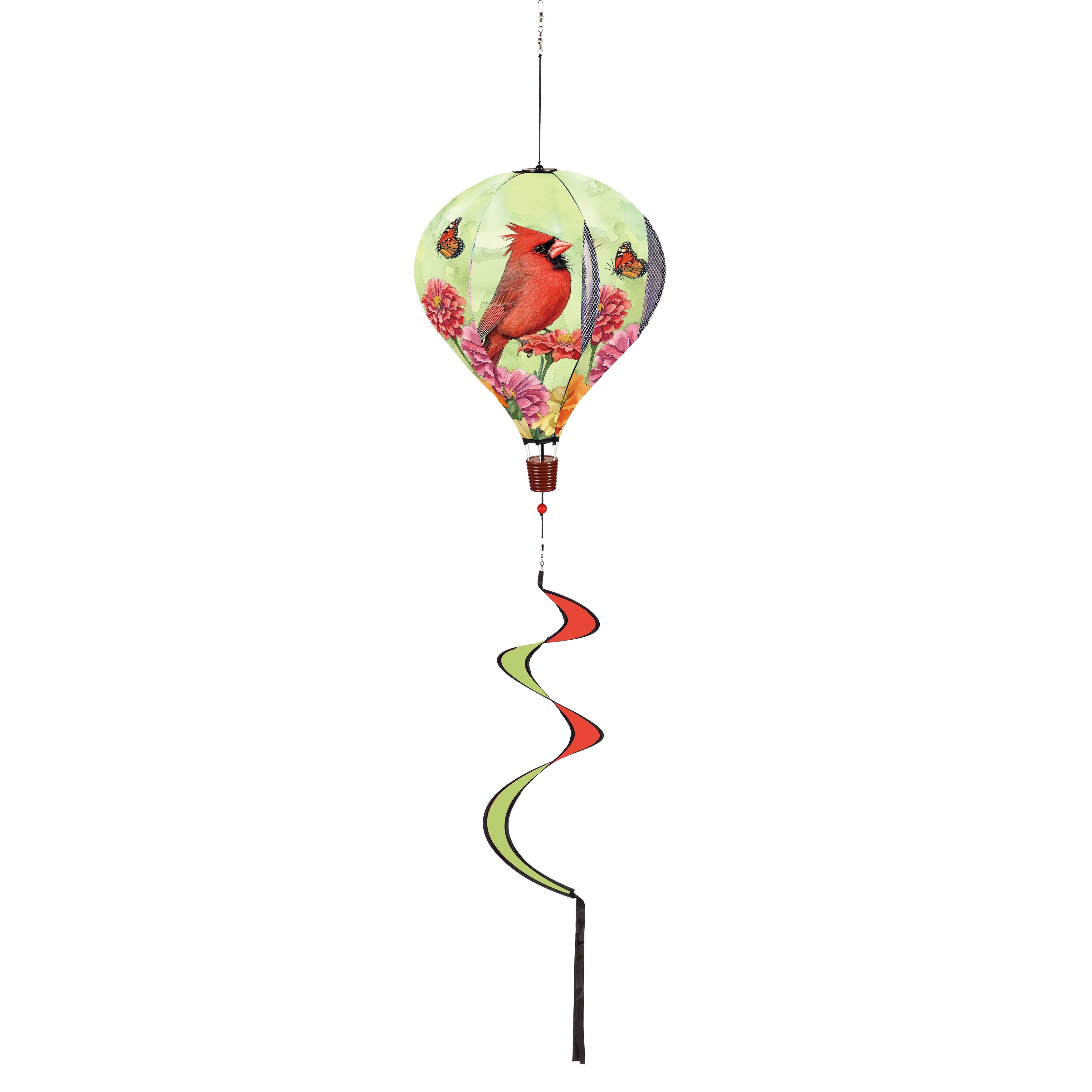 55 in. Spring Cardinal Time Balloon Spinner