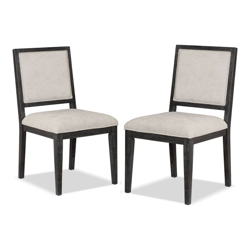 Furniture of America Durem Modern 7-Piece Extendable Solid Wood Dining Set