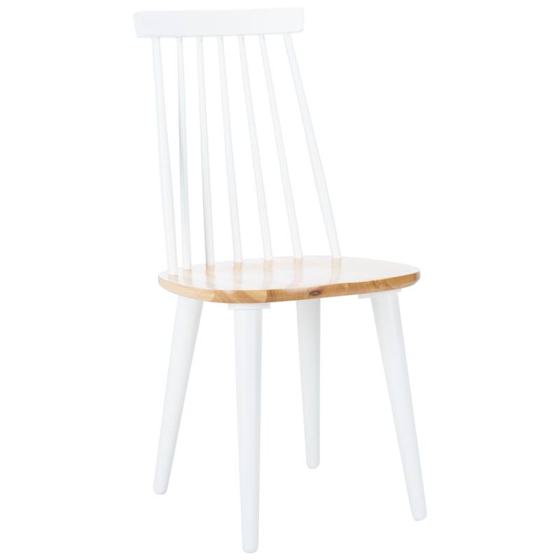 SAFAVIEH Burris Spindleback Side Chairs (Set of 2) 17.3" W x 20.7" L