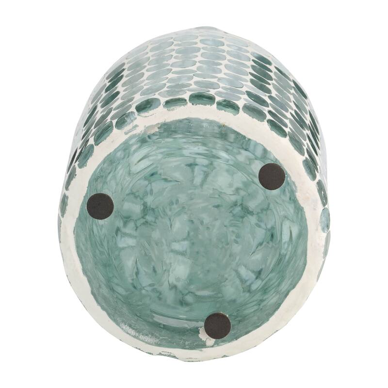 Sagebrook Home Elegant Textured Vase