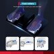 preview thumbnail 10 of 26, Ghaw Modern Faux Leather LED Zero Gravity Massage Chair with Bluetooth Speaker and USB Port by Furniture of America