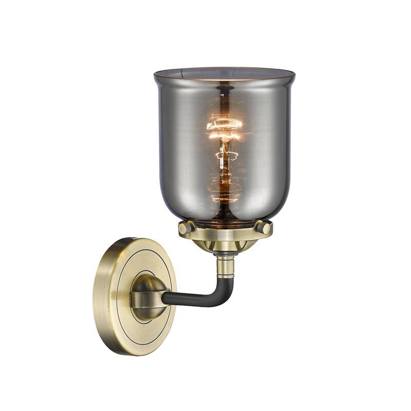 Innovations Lighting Small Bell Single Light 9" Tall Bathroom Sconce