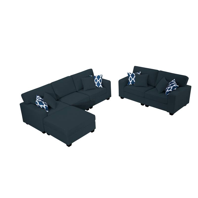 Flexible Combination Modular Sectional Sofa Living Room Set