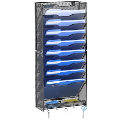 10 Tier Hanging Wall File Organizer