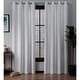 preview thumbnail 52 of 68, ATI Home Academy Total Blackout Grommet Top Curtain Panel Pair 52x84 - White