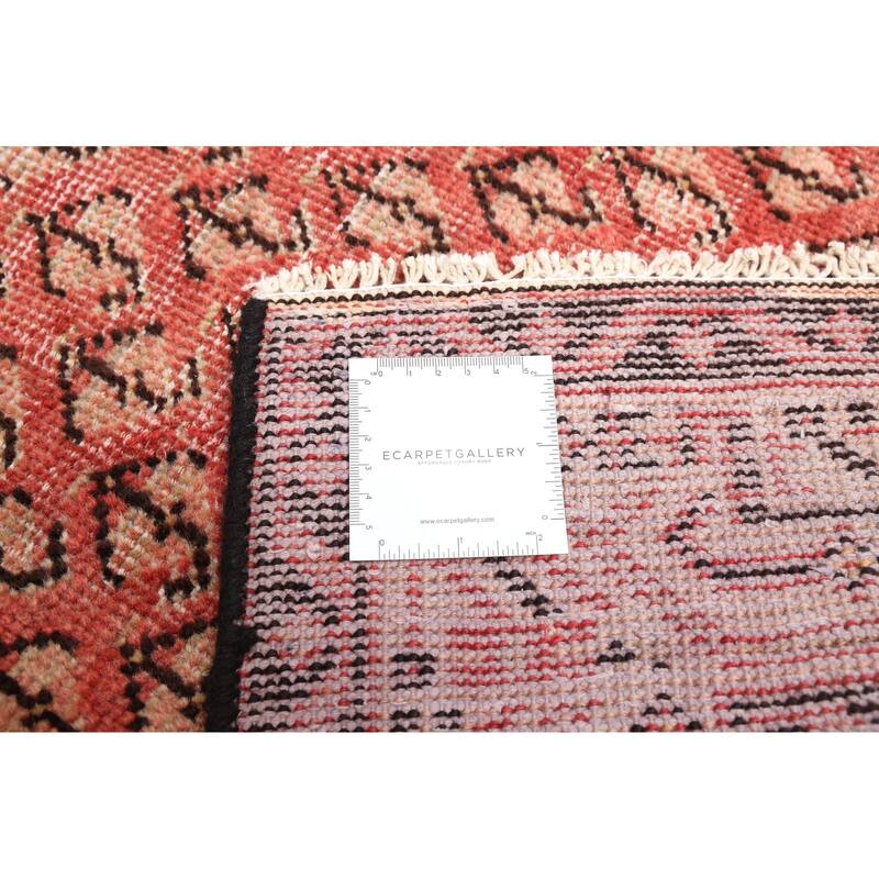 ECARPETGALLERY Hand-knotted Andelz Red Wool Rug - 3'11 x 6'5