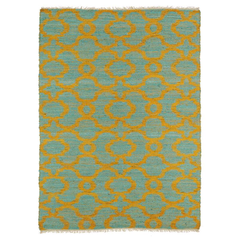 Casual Contemporary Modern Transitional Kids Textured Loop Pile Rectangle Area Rug - 8x11