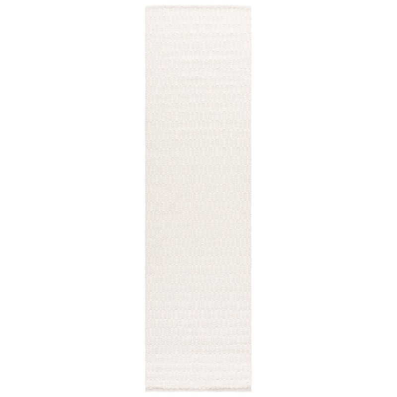 SAFAVIEH Handmade Vermont Rojka Wool Rug - 2'3" x 9' Runner - Ivory