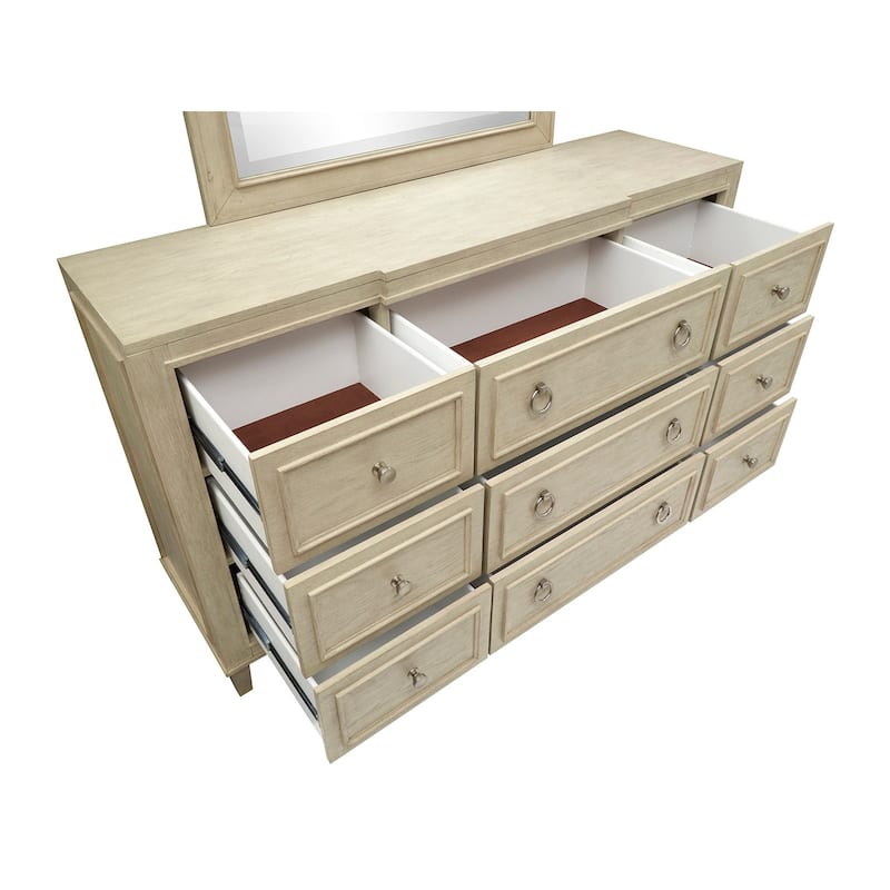 Magnussen Home Sheridan Limestone Drawer Dresser