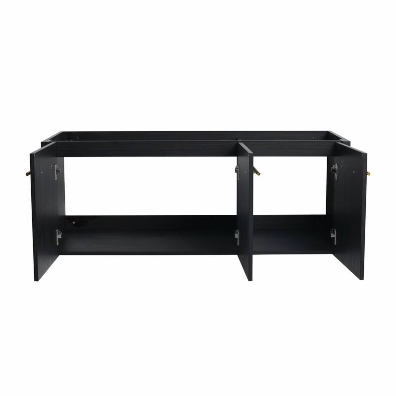 Wall-Mounted Bathroom Vanity with Thick-Edged Resin Basin Sink