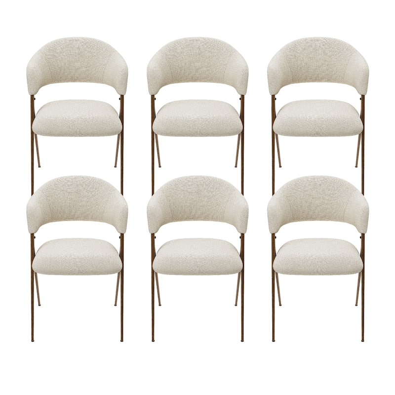 Modern Reclining Dining Chairs, 135° Back & 18.9" Wide Seat with Thick Cushion