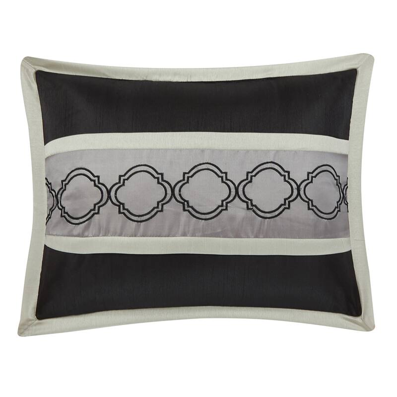 Grand Avenue Daniella 7-Piece Modern Geometric Comforter Set