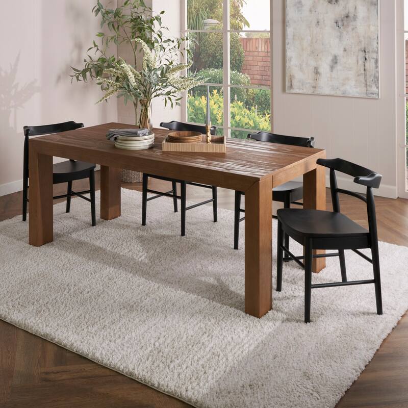 Nourison Modern Shag Indoor only Abstract Area Rug - 7' 10" x 9' 10" - Ivory/Grey - Rectangle