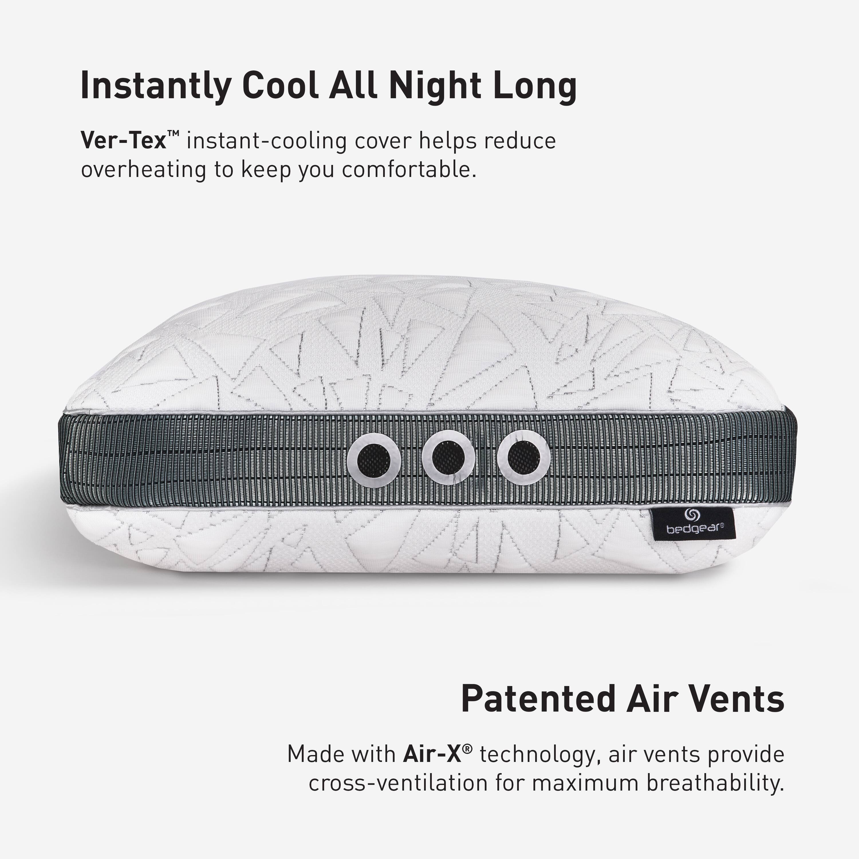 Bedgear Storm King Performance Cooling Pillow Medium Firmness and