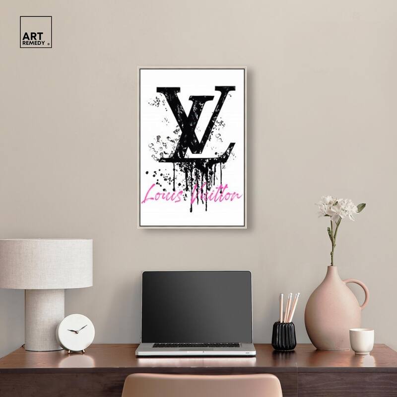 Doll Memories - Louis Drip Canvas by Art Remedy