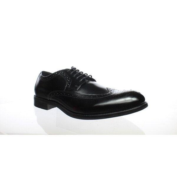 stacy adams black wingtips