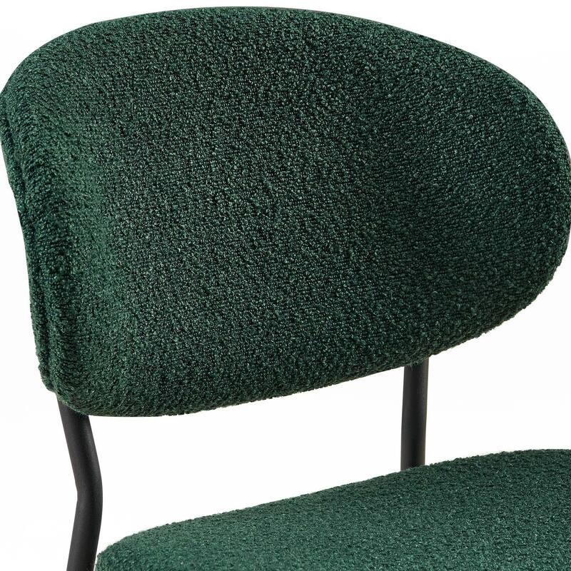Boucle Fabric Dining Chairs