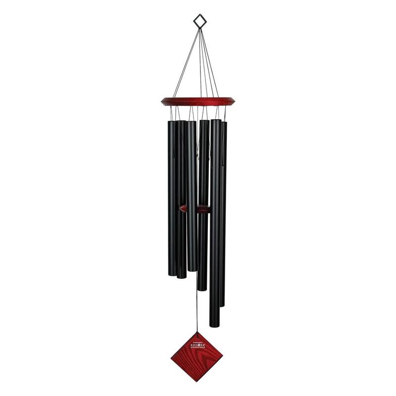 Woodstock Chimes DCE37 Musically Tuned Encore Earth Chime, 37 Inch, Black