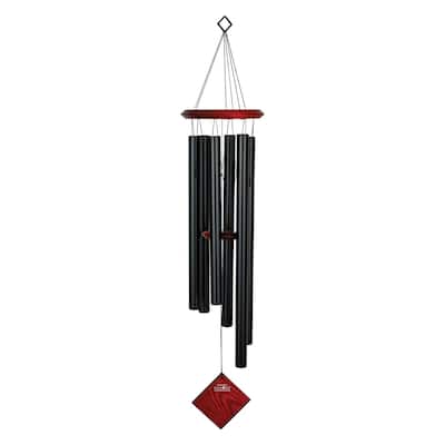 Woodstock Chimes DCE37 Musically Tuned Encore Earth Chime, 37 Inch, Black