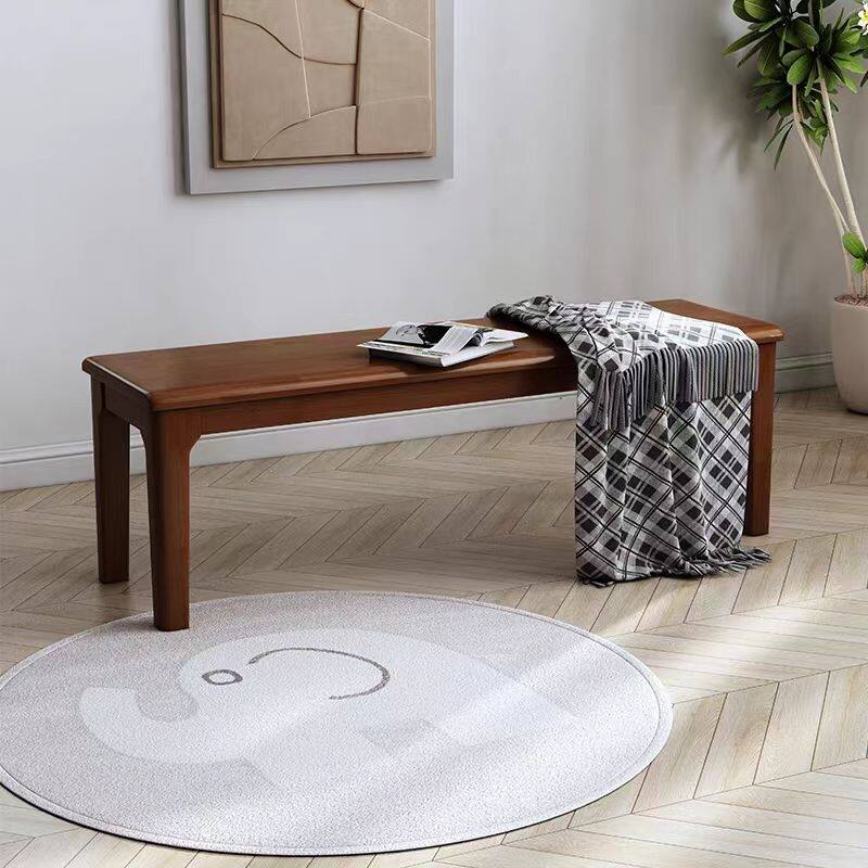 Solid Wood Dining Bench Entryway Bench Farmhouse Kitchen Table Bench