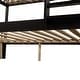 preview thumbnail 13 of 17, Full Size Bunk Bed with Ladder and Safety Rails