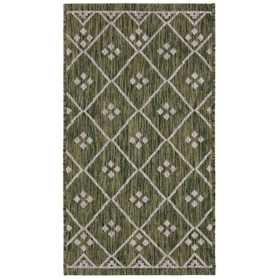 SAFAVIEH Courtyard Nubar Indoor/ Outdoor Waterproof Patio Backyard Rug