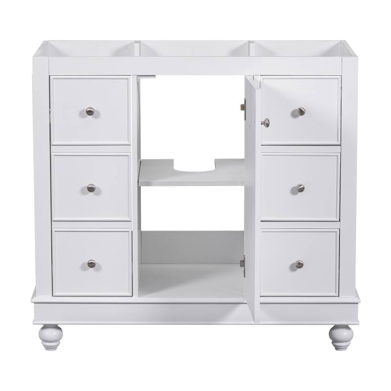 36" Gray Bathroom vanity