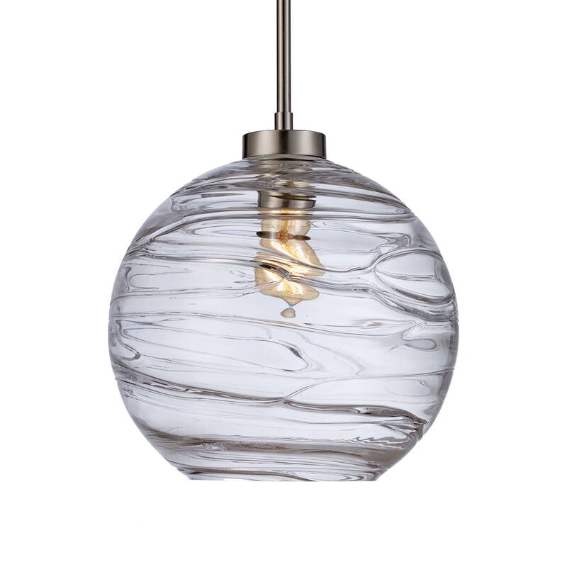 Trans Globe Lucid 1 Light Pendants in Polished Chrome