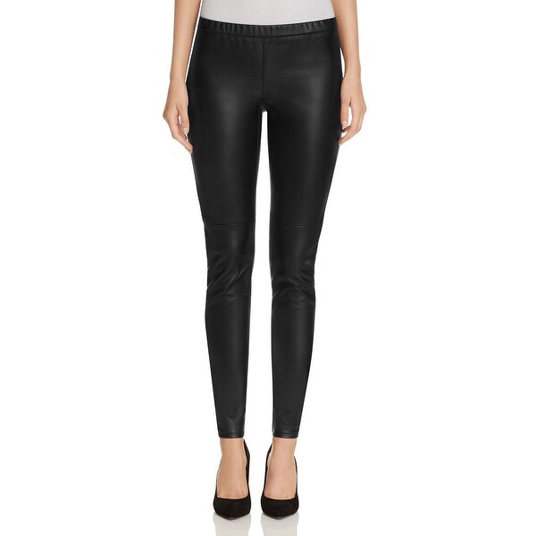 faux leather skinny leggings