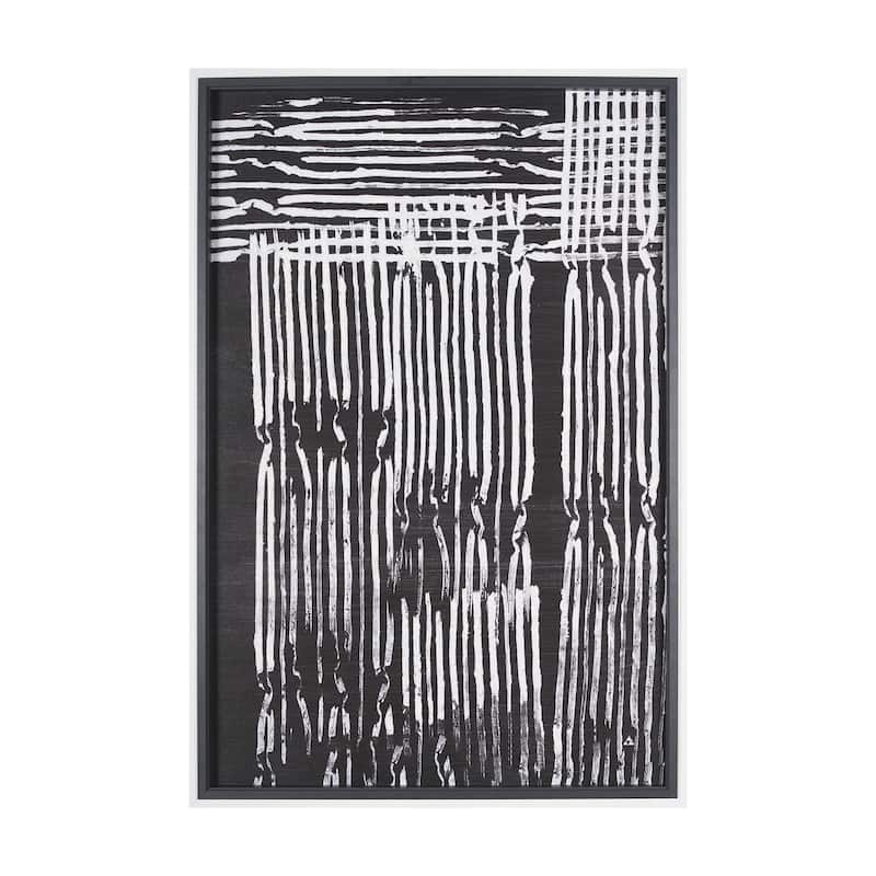 Woven Lines II Framed Art Print