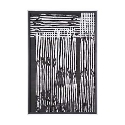 Woven Lines II Framed Art Print