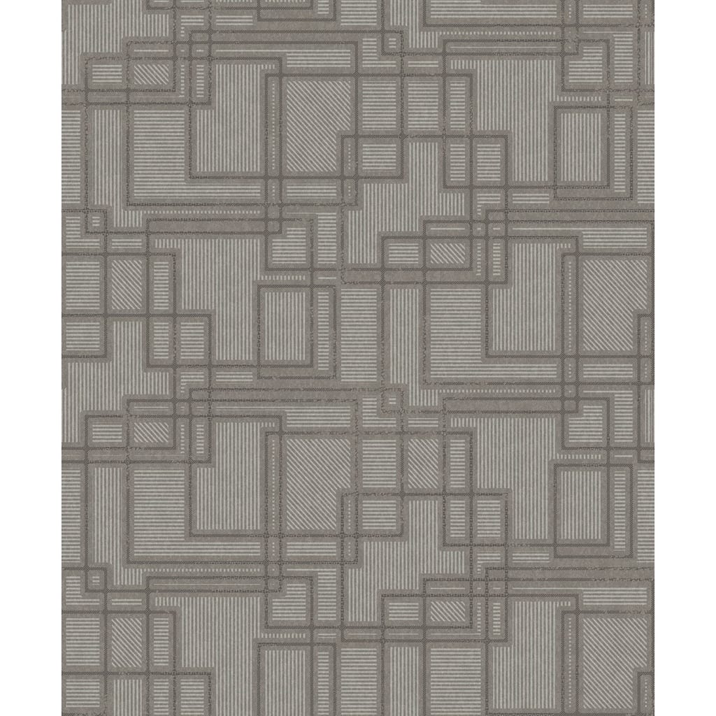 Henderson, Bauhaus Cityscape 33' L X 20.5" W, Art Deco Wallpaper Roll
