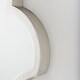 preview thumbnail 7 of 8, Geneva Silver Wood Frame Moroccan Inspired Mirror - 23" x 34"