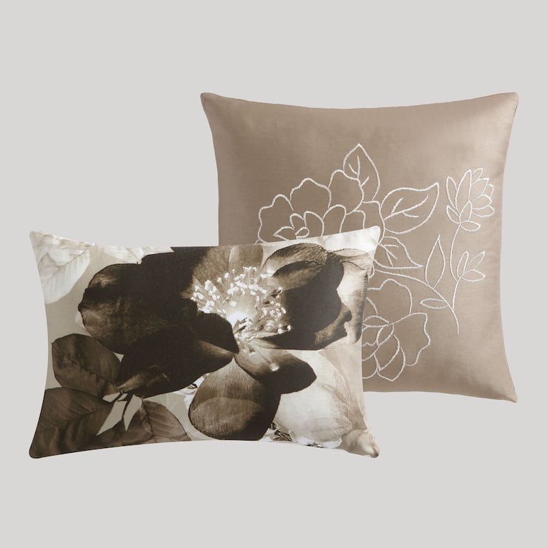 Bebejan Zayra 100% Cotton Sateen 5 Piece Reversible Comforter Set