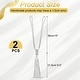 preview thumbnail 10 of 24, Handmade Elegant Curtain Tiebacks with Tassel Gray - 2 Pack