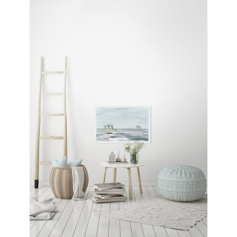 Winter at the Plains Framed Print