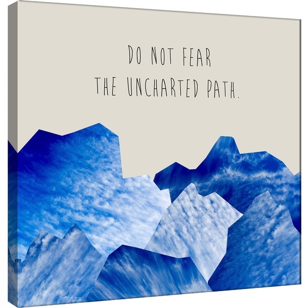 PTM Images 9-100500 PTM Canvas Collection 12" x 12" - "Do Not Fear" Giclee Mountains Art Print on Canvas
