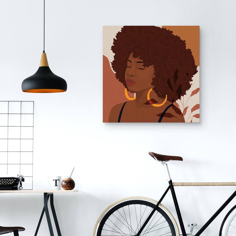 Your Mind is a Garden by Princella Canvas Art Print