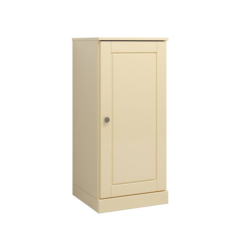 Palace Imports Solid Wood Bathroom Storage Cabinet, Raised Panel Door, Adjustable Shelves