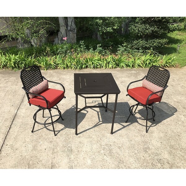2 chair patio set with umbrella