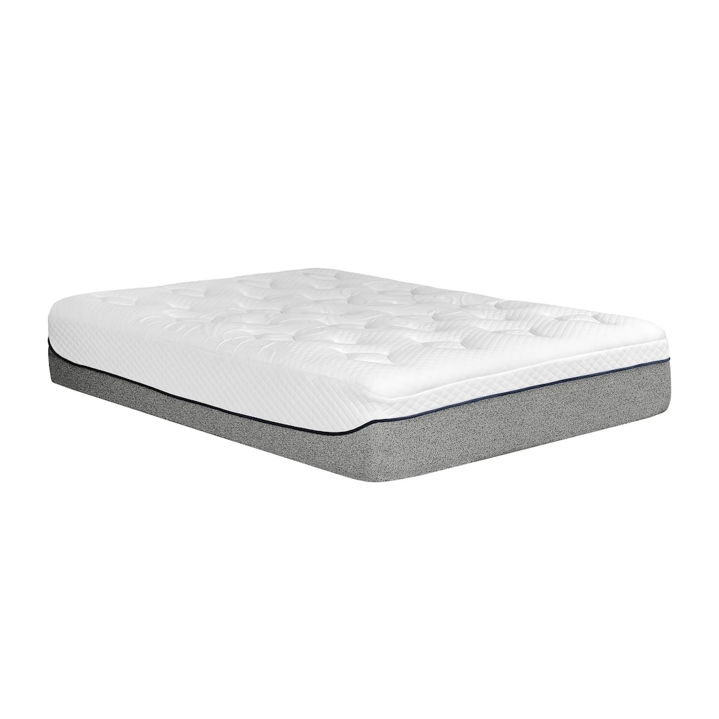 Ultra Plush 13" Medium Gel Memory Foam Mattress in a Box with Double Layered Jacquard Cover