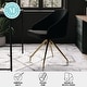preview thumbnail 36 of 75, Martha Stewart Upholstered Stationary Swivel Home Office Chair