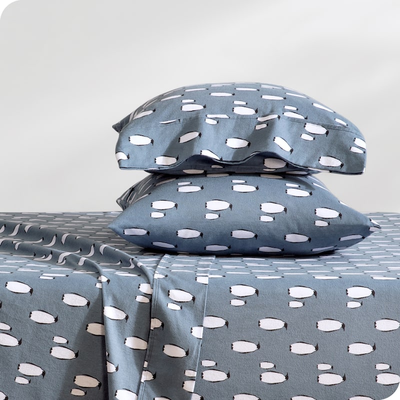 Bare Home Cotton Flannel Sheet Set - Velvety Soft Heavyweight - Twin - Emperor